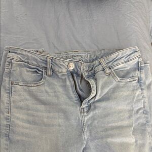 American Eagle Outfitters Sky Blue Jeggings.